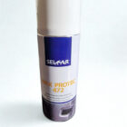 09aad428-fde3-49e5-a1cc-f4485771c20a - PredaColor Tall white spray bottle with a white cap; blue label shows 'WAX PROTEC 472' and purple base area, suggesting a wax protection product used for surface care.